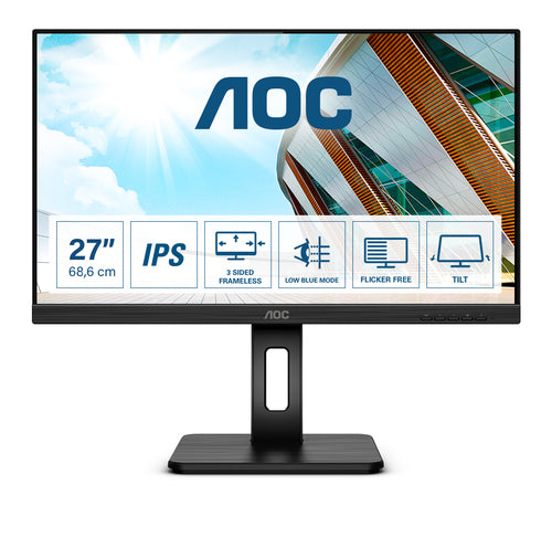 AOC P2 Q27P2Q LED display 68.6 cm (27 AOC P2 Q27P2Q LED display 68.6 cm (27
